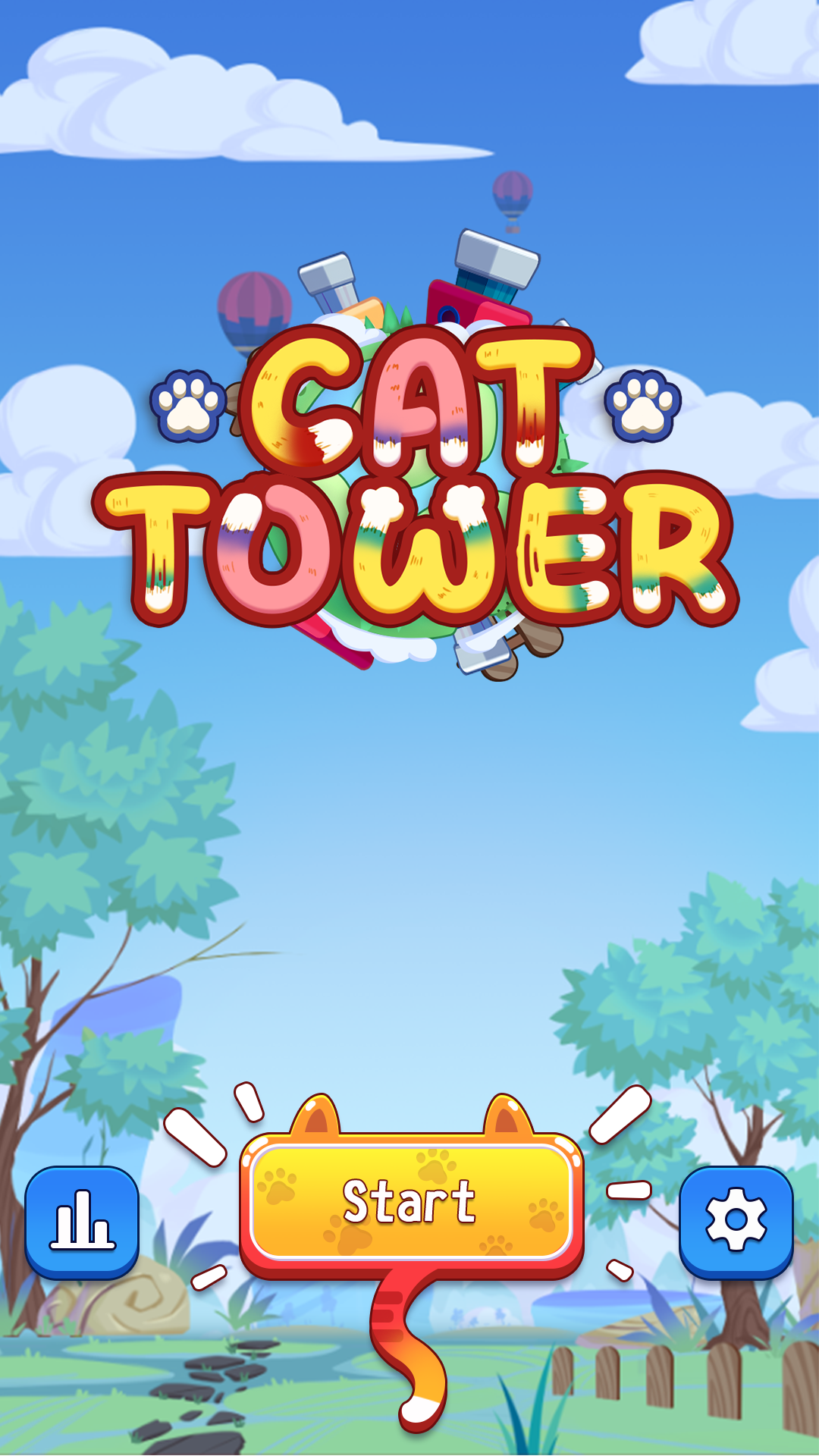 Cat Tower Game Screenshot