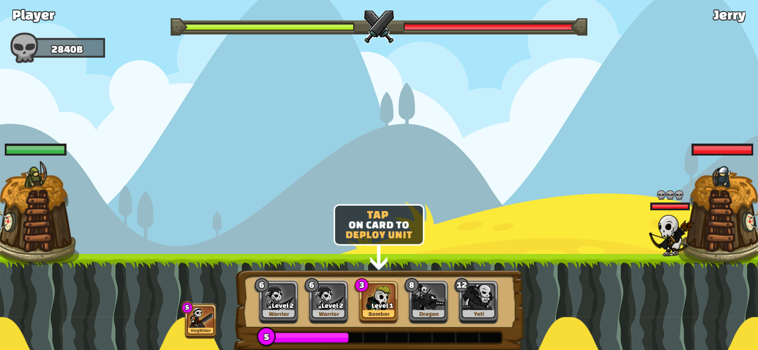 Skull Troops War Game Screenshot