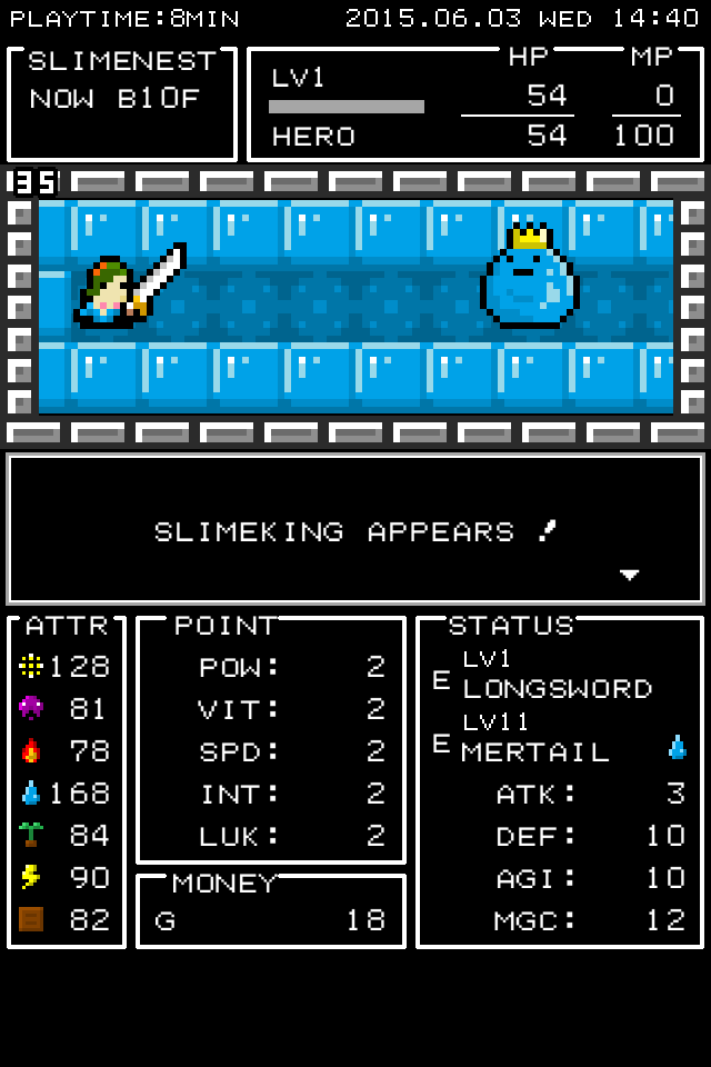 MinuteDungeon Game Screenshot