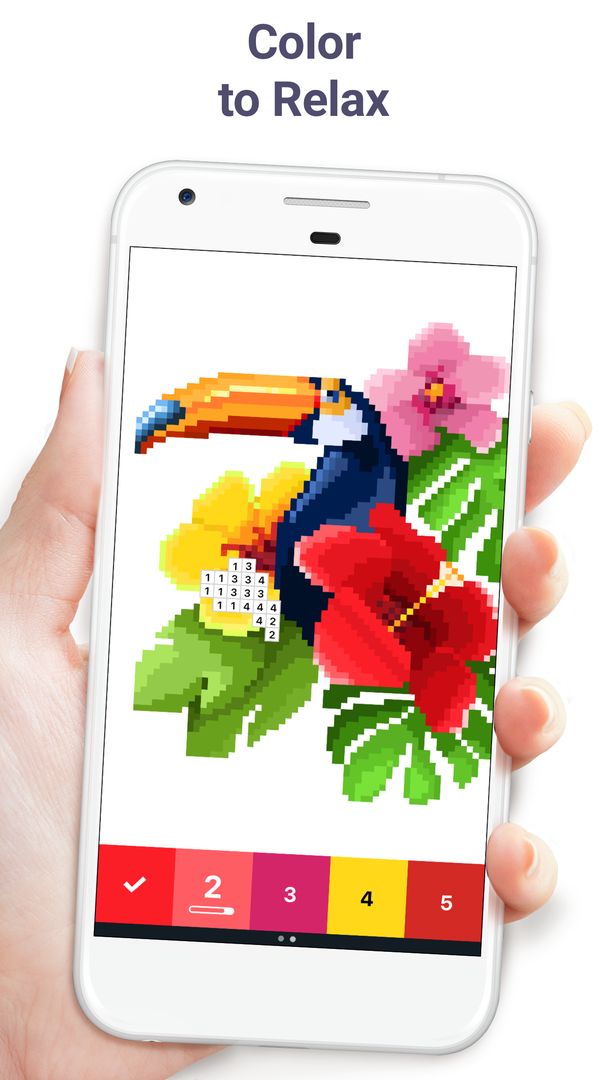 Screenshot of Pixel Art - Color by Number