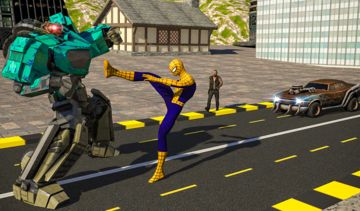 수퍼 히어로 로봇 게임 스크린샷