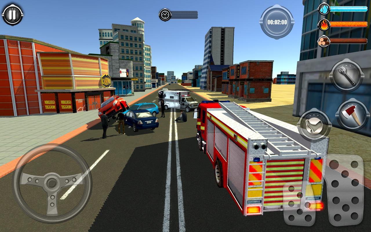 NY City FireFighter 2017 Game Screenshot