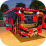 Icon of City Bus Driving 3D Euro Bus