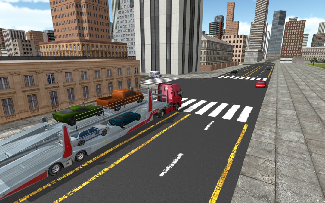 Real Euro Truck Driving Simulator 게임 스크린 샷