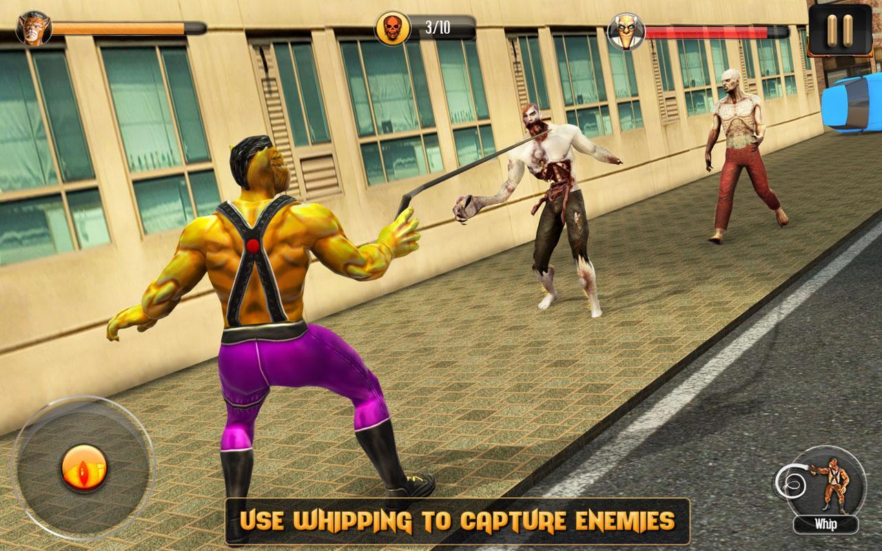 Superhero CatMan : City Crime Battleground Game Screenshot