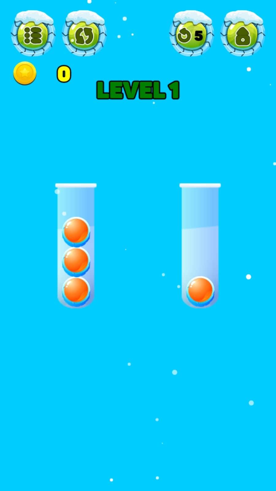 Ball Sort : Christmas Puzzle Game Screenshot