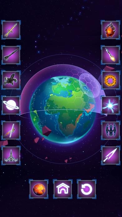 Screenshot of Universe Sandbox Earth Smash