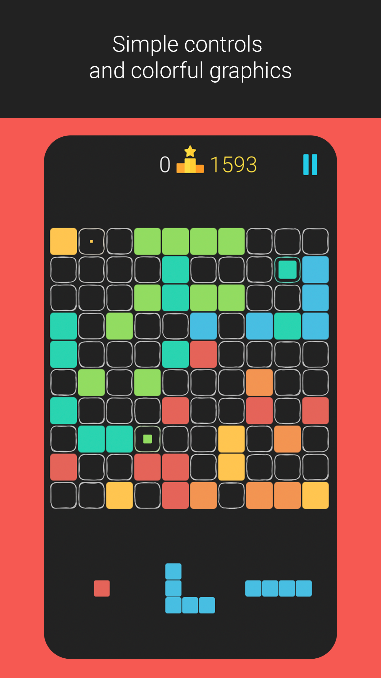 Block Line Up 遊戲截圖