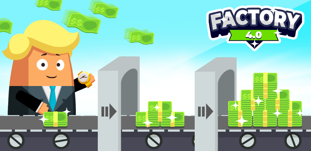 Banner of Factory 4.0 - เกม Idle Tycoon 5.7
