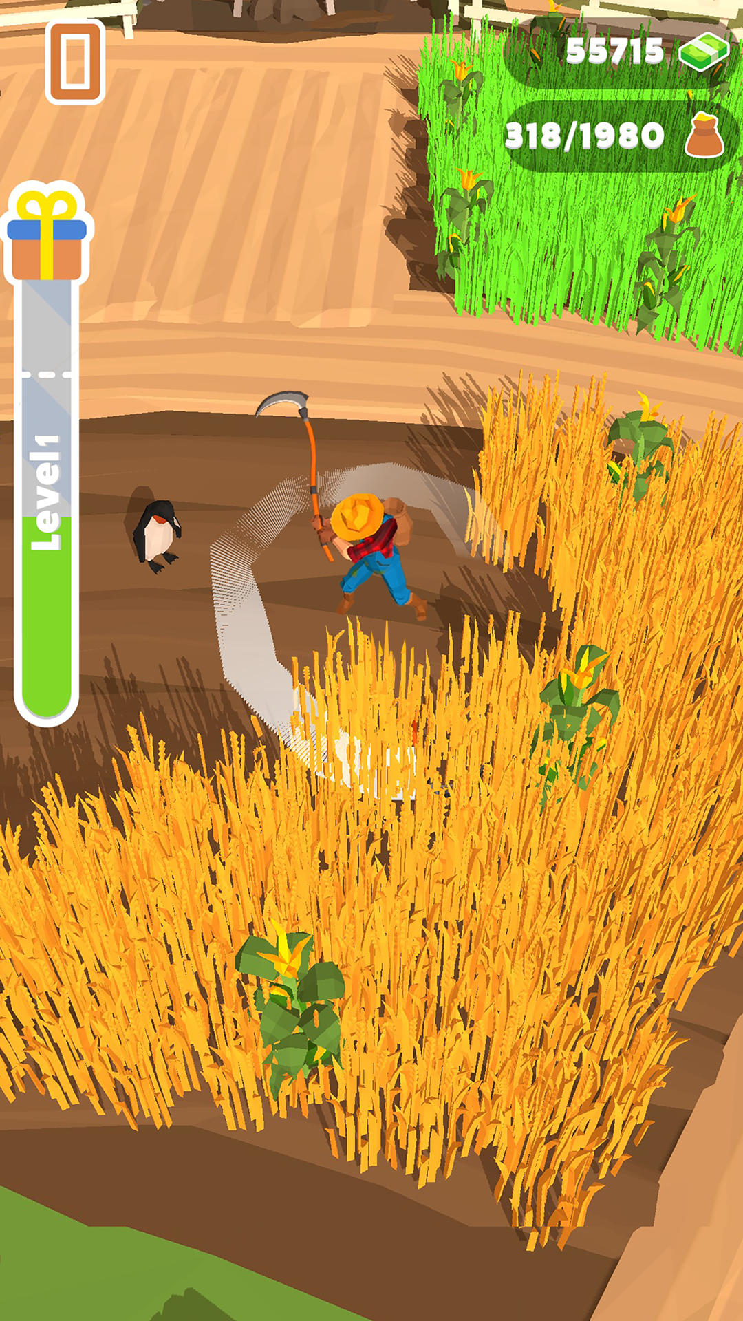 Screenshot 1 of Harvest It - Gerencie sua própria fazenda 1.17.1
