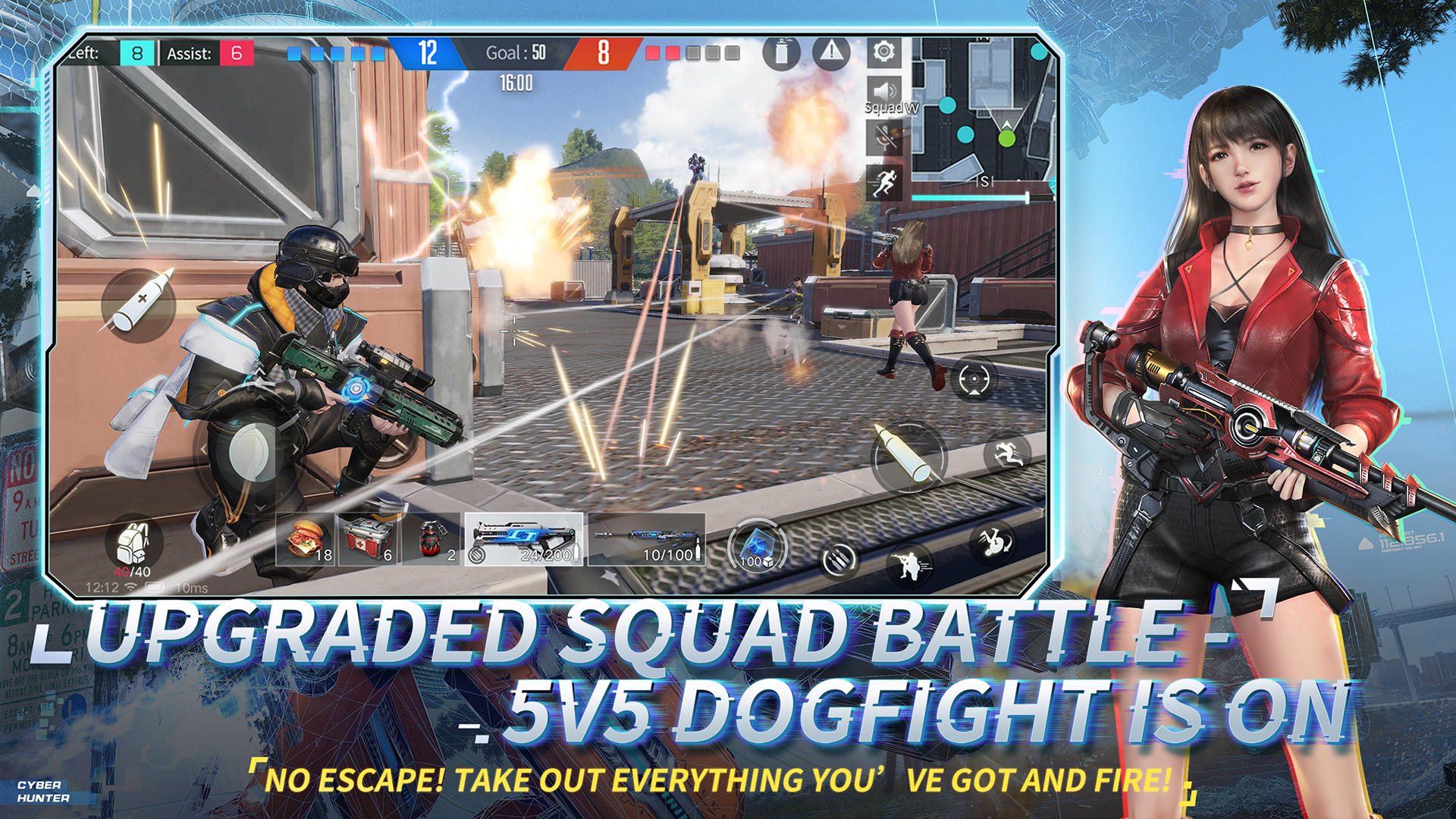 Cyber Hunter Game Screenshot