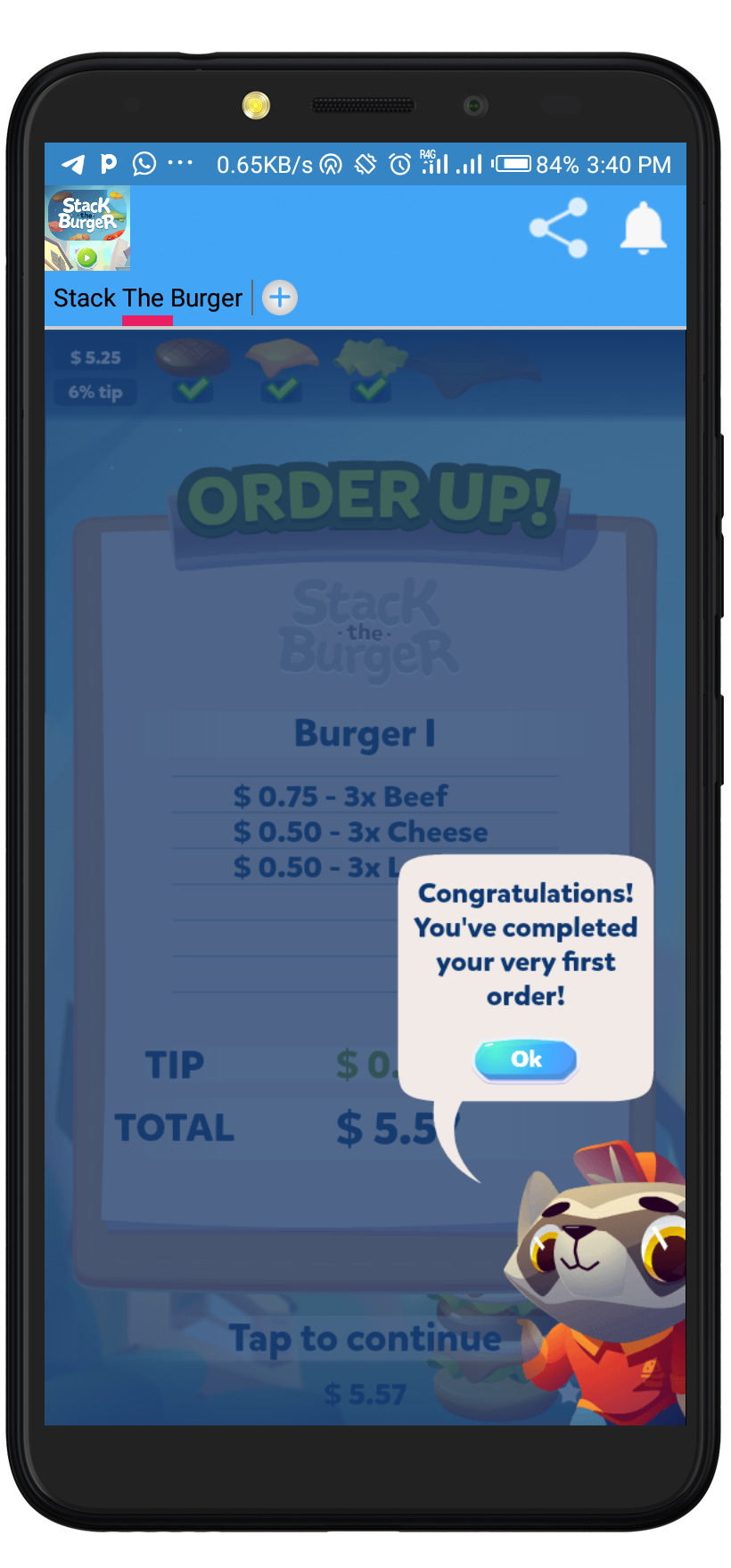 Stack The Burger android iOS apk download for freeTapTap