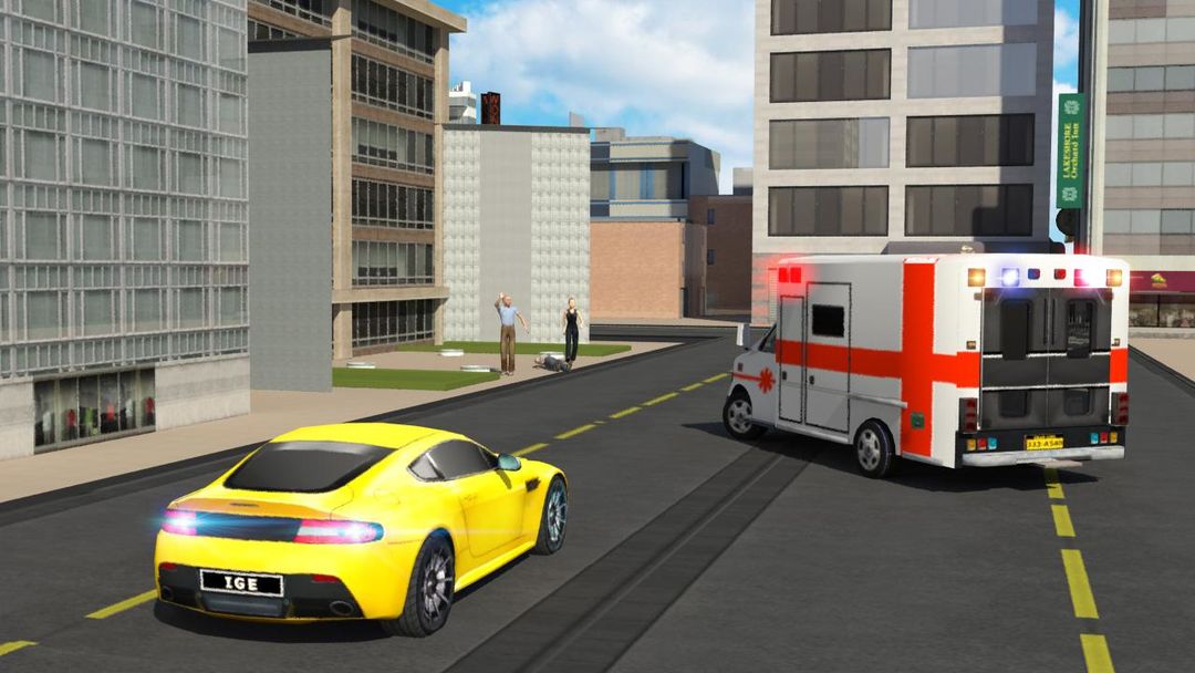 Screenshot of Ambulance Rescue Simulator 2018