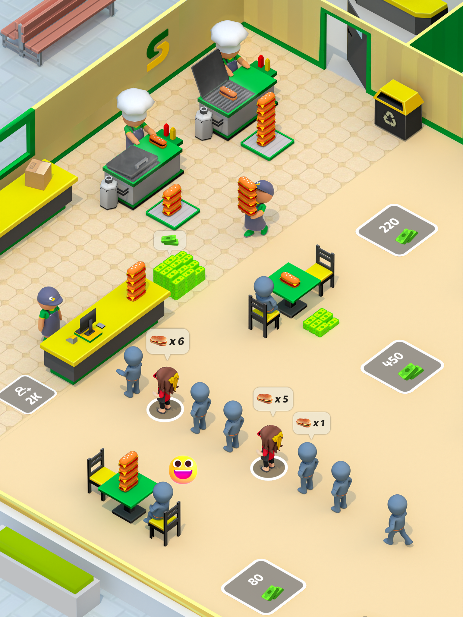Food Stand Game Screenshot