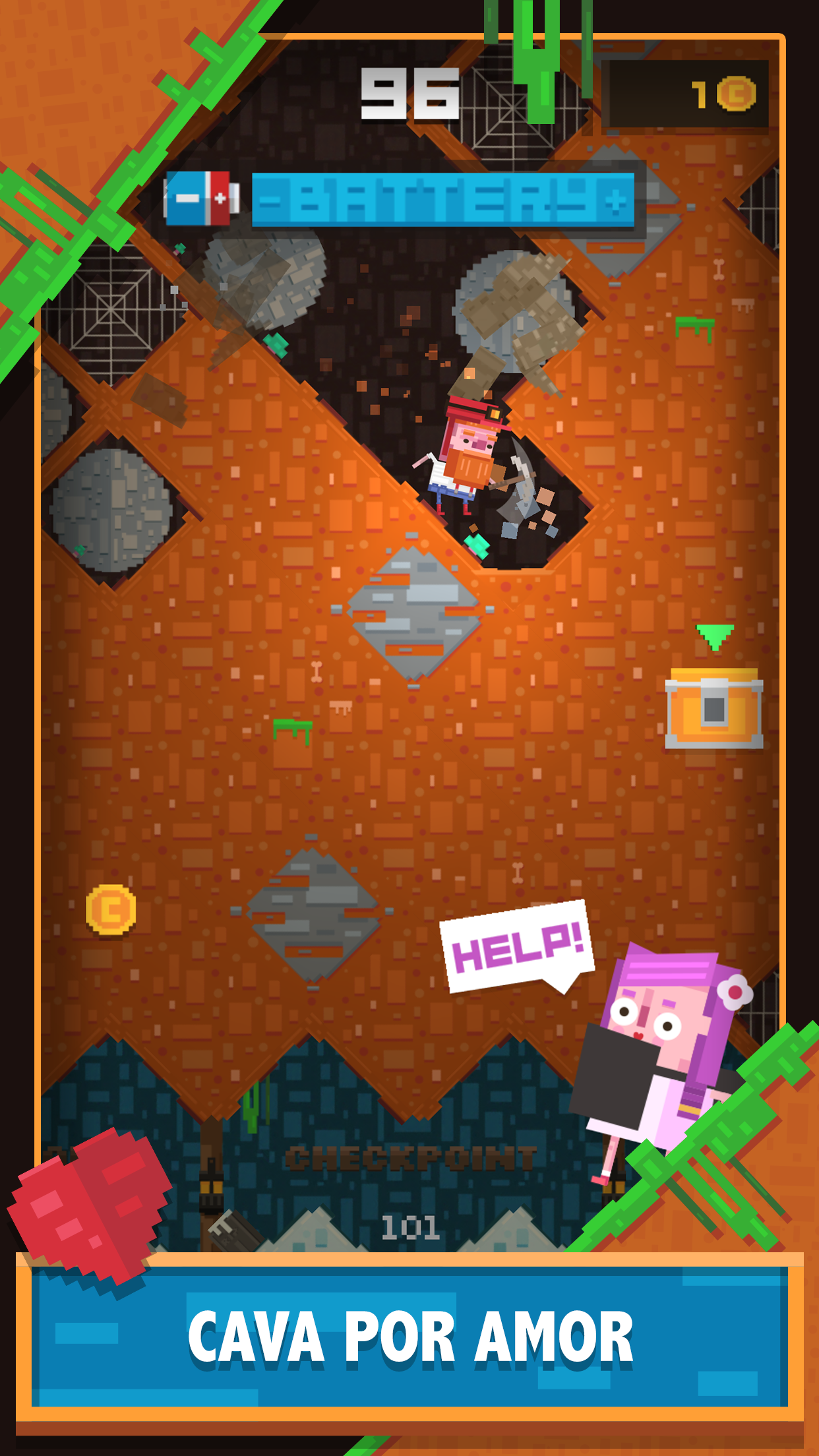 Screenshot 1 of Diggerman - Simulador de miner 