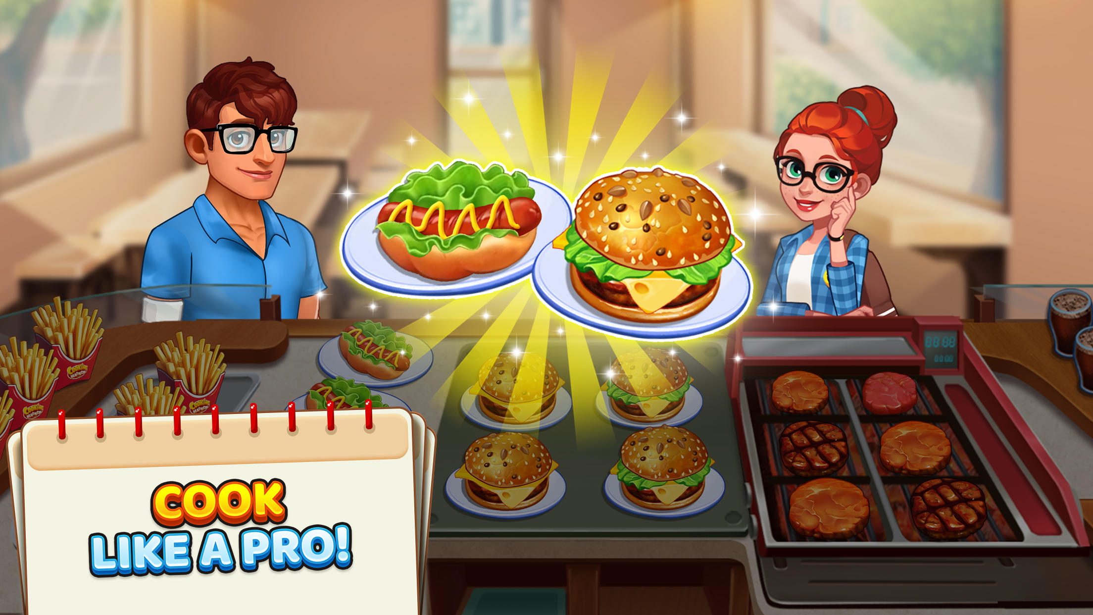 Cooking Madness: A Chef's Game Game Screenshot