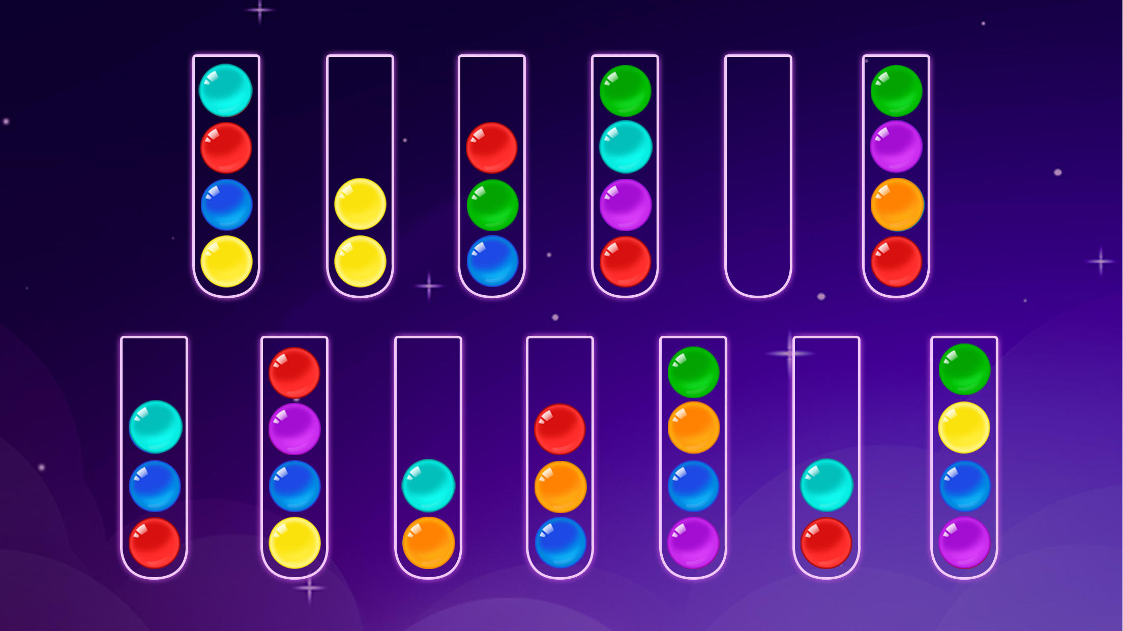 Color Sort: Ball Sort ภาพหน้าจอเกม