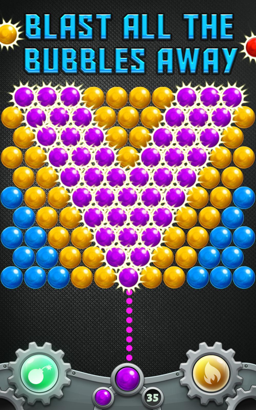 Boom Bubbles Game Screenshot