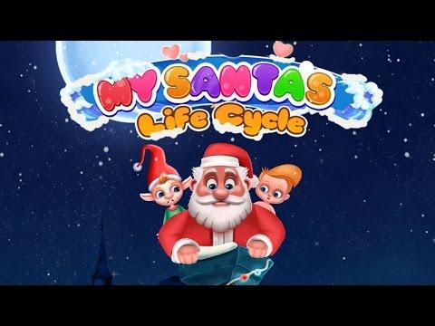 Screenshot of the video of My Santa's Life Cycle