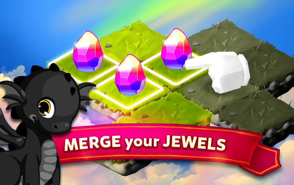 Merge Jewels: Gems Merger Game 게임 스크린 샷