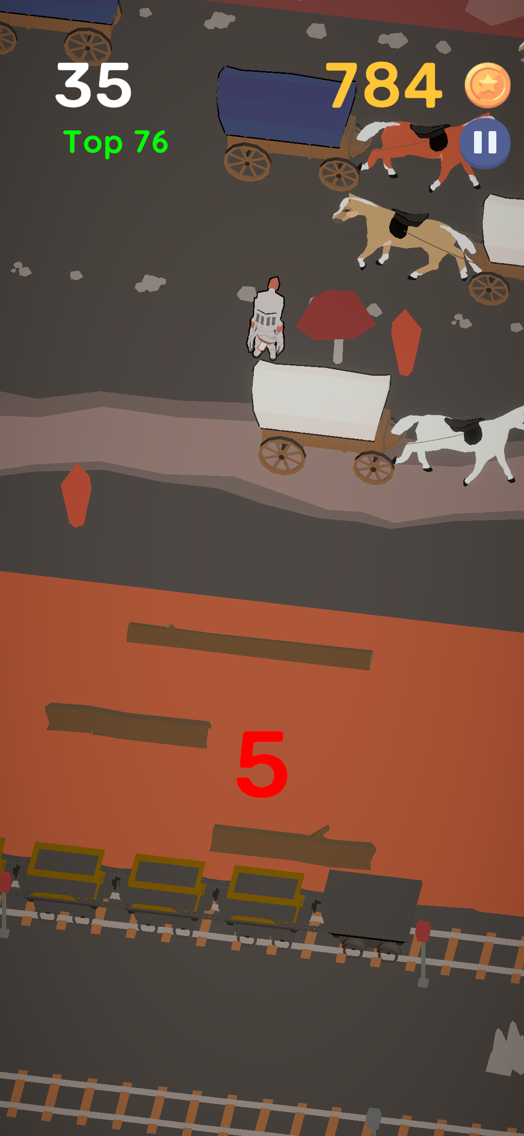 Screenshot 5 of Crazy Crossing: Cross the road 