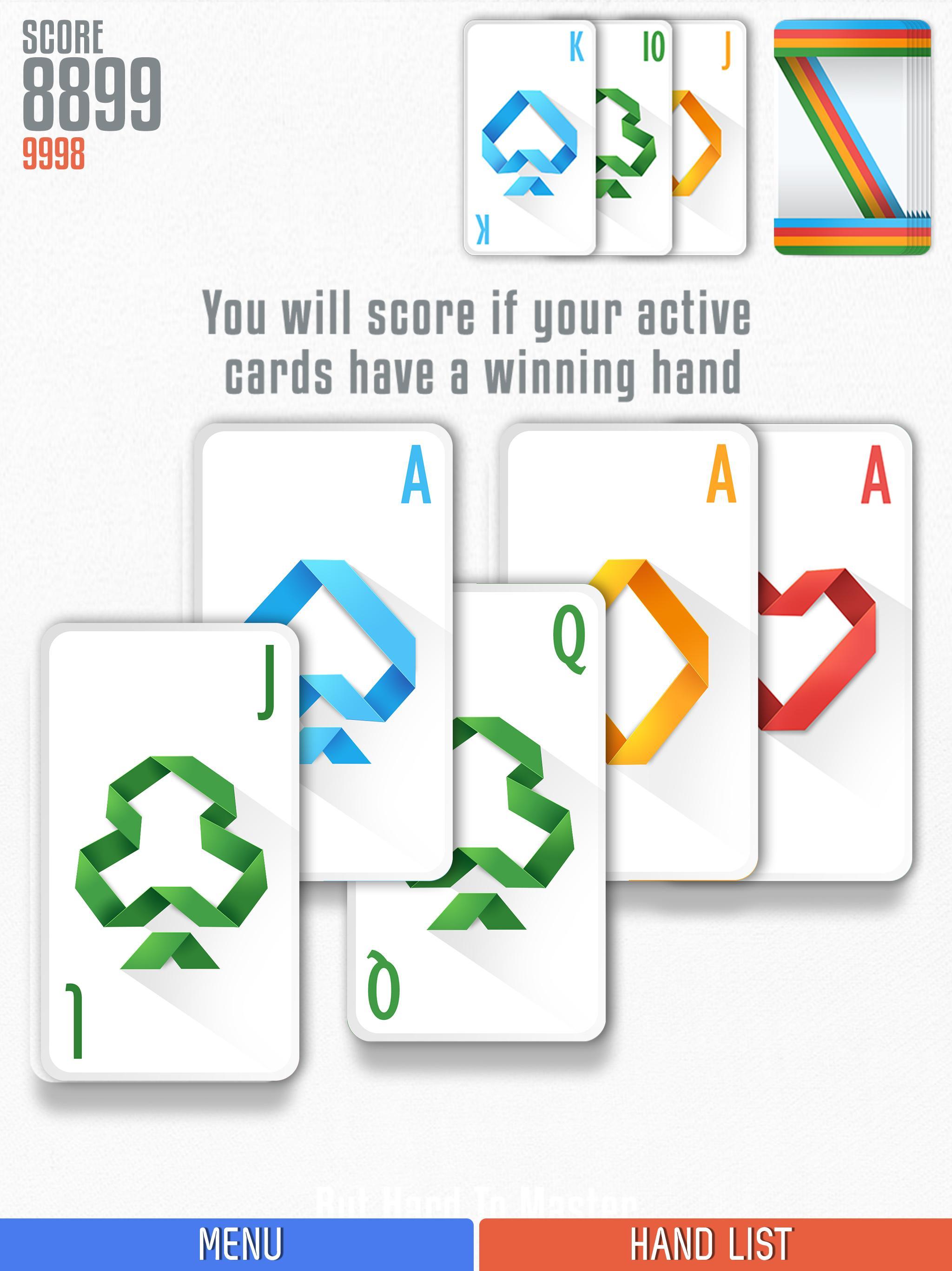 Politaire - Poker Solitaire Game Screenshot