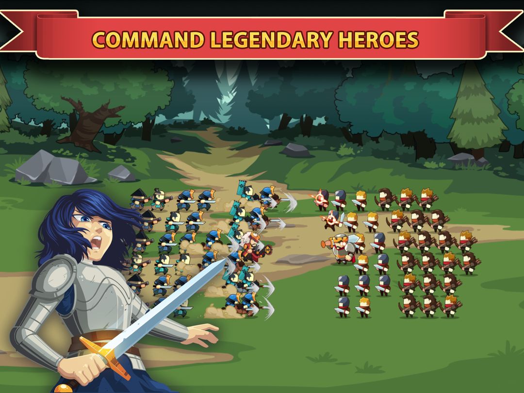 騎士與榮耀 - 戰術戰鬥模擬器遊戲截圖