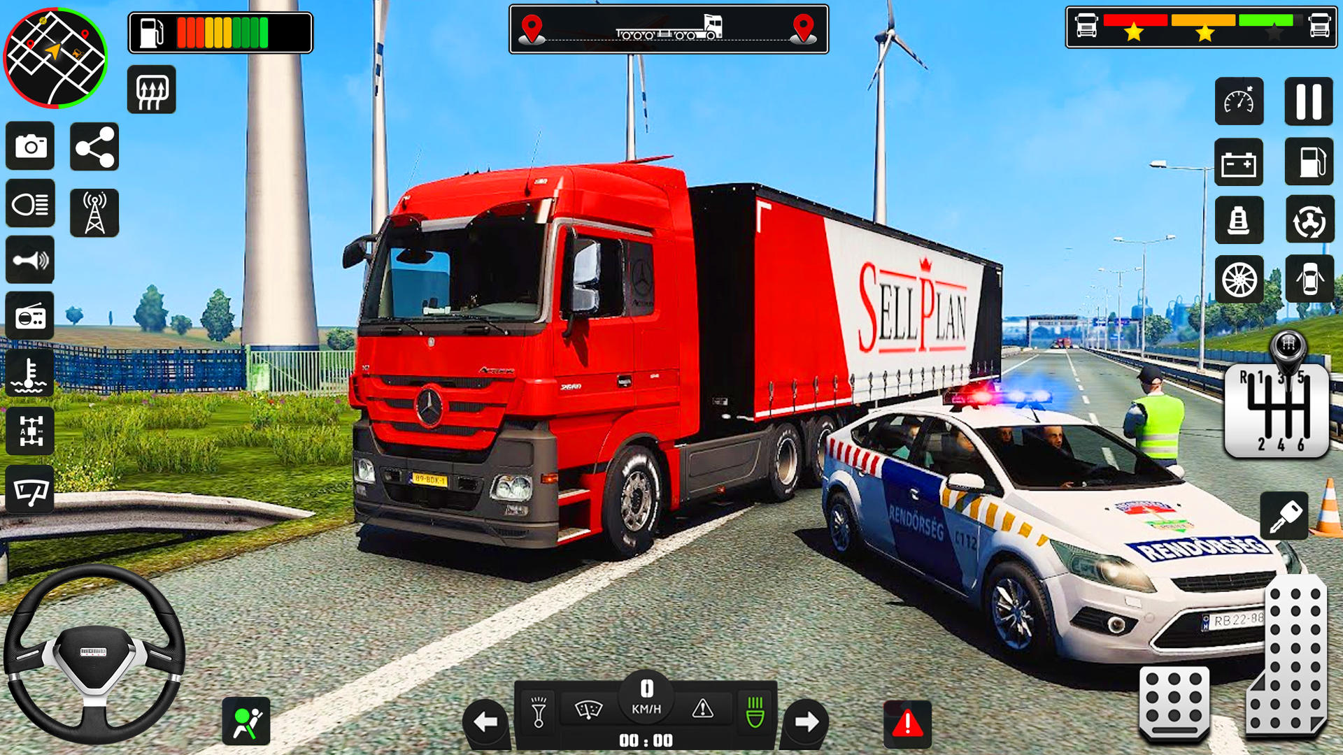 Screenshot of Euro Truck Simulator Highway
