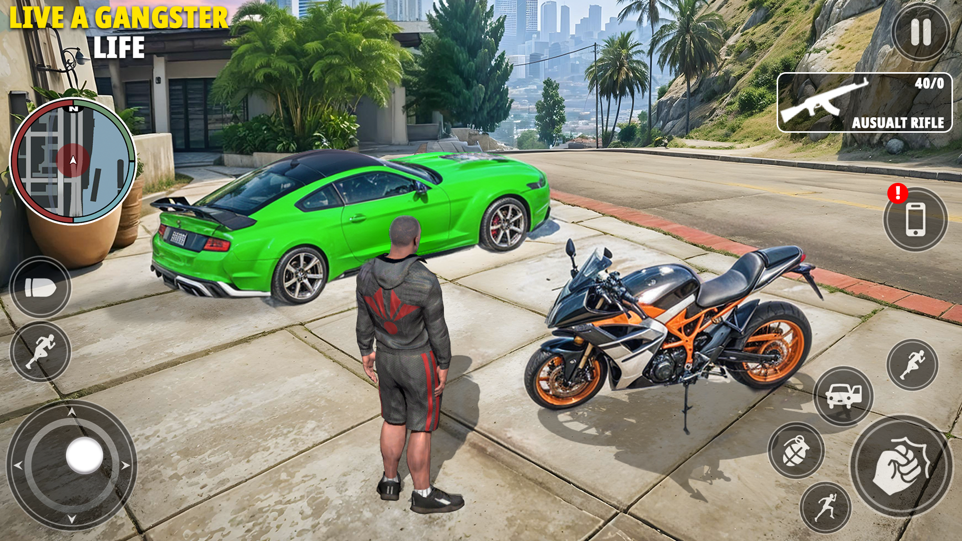 Cuplikan Layar Game Vegas Crime City Simulator