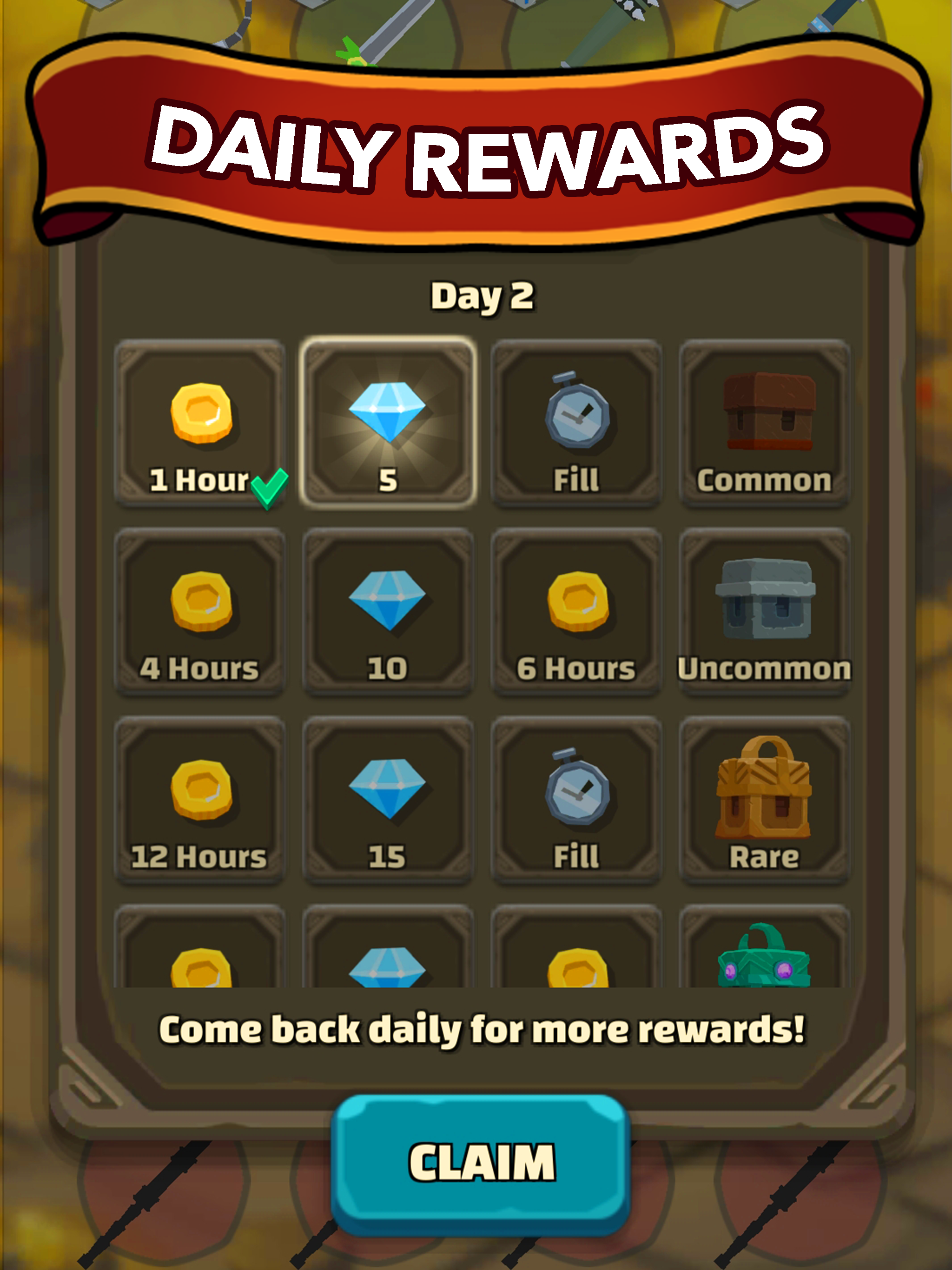 Blacksmith: Ancient Weapons -  Game Screenshot