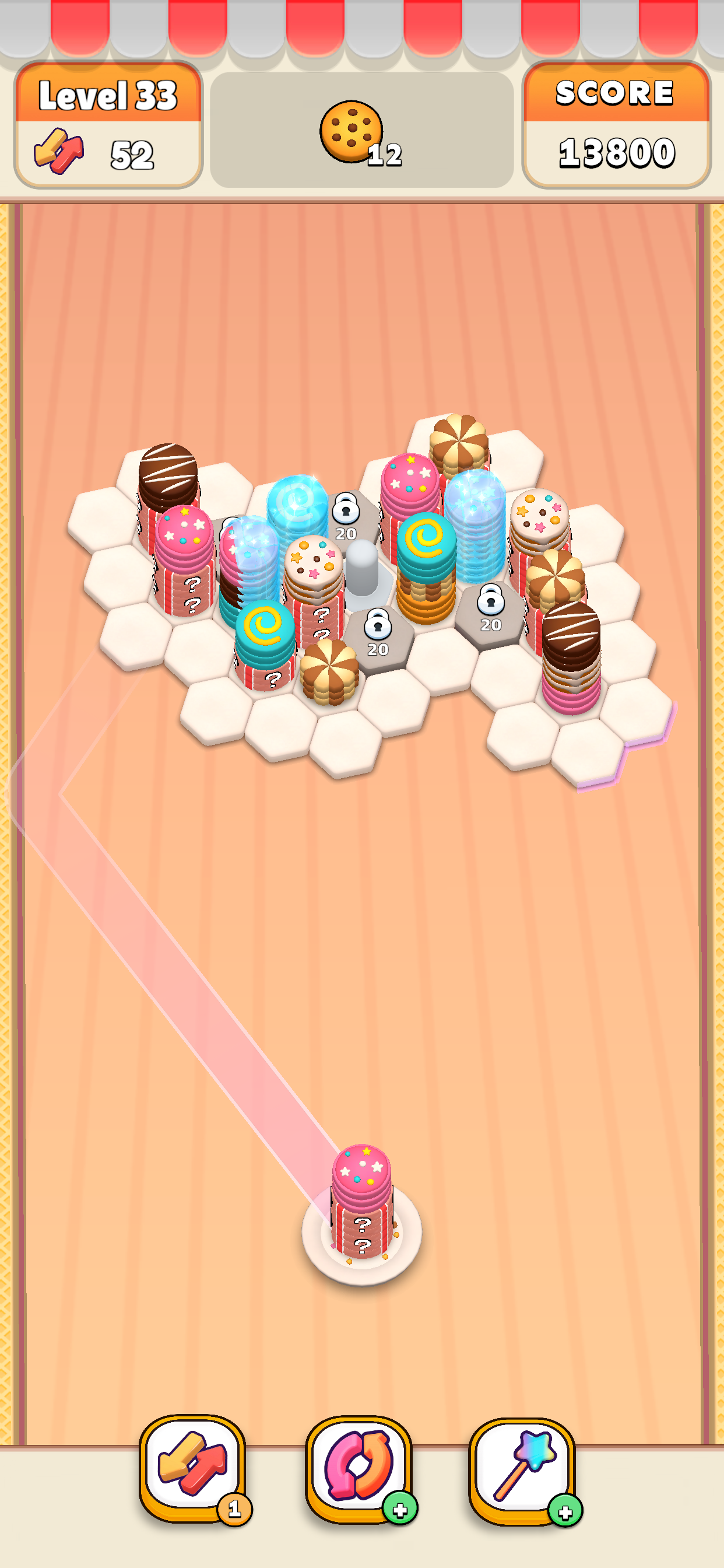 Cookie Sort 3D Game Screenshot