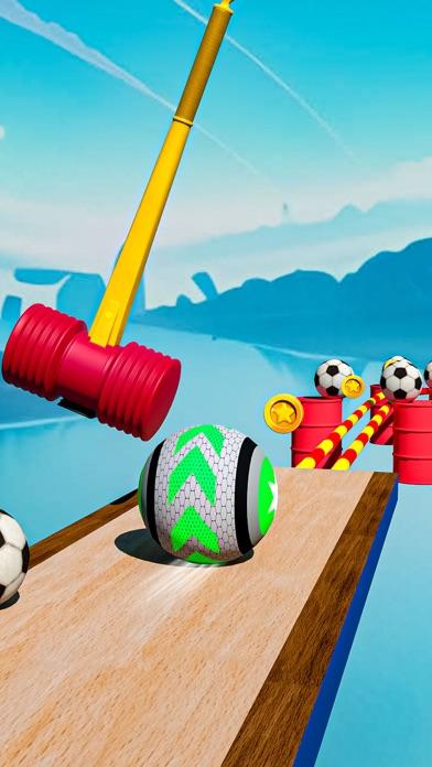Speed Rolling Sky Ball 3D Game Screenshot
