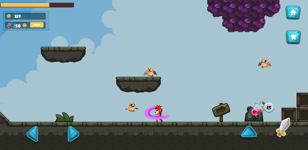 Gino Rocki Fight Game Screenshot