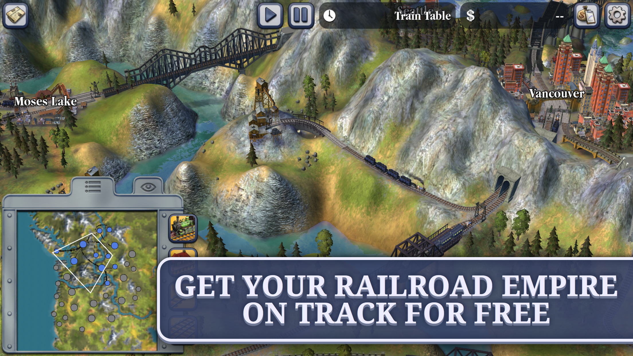 Sid Meier's Railroads! Game Screenshot