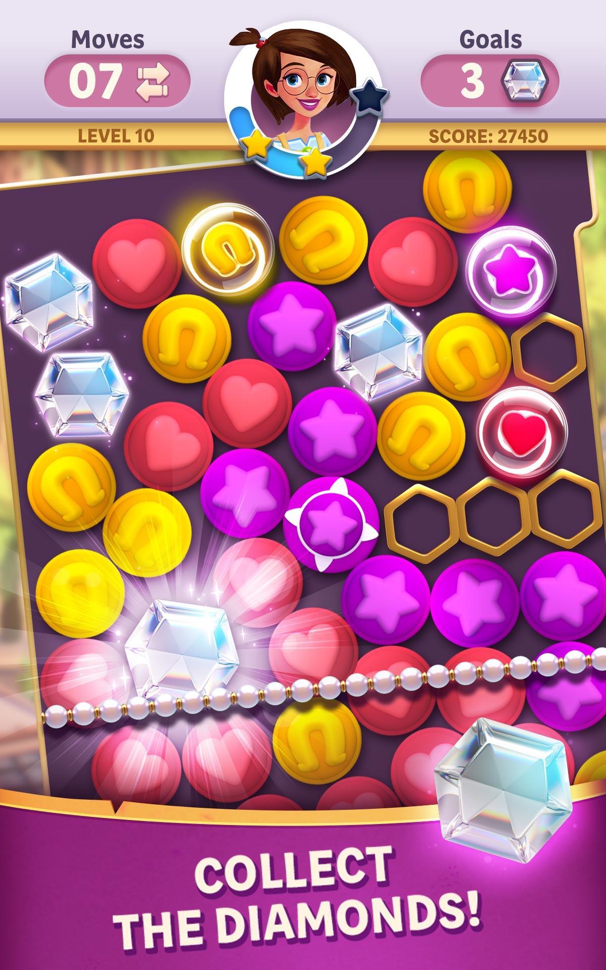 Diamond Diaries Saga Game Screenshot