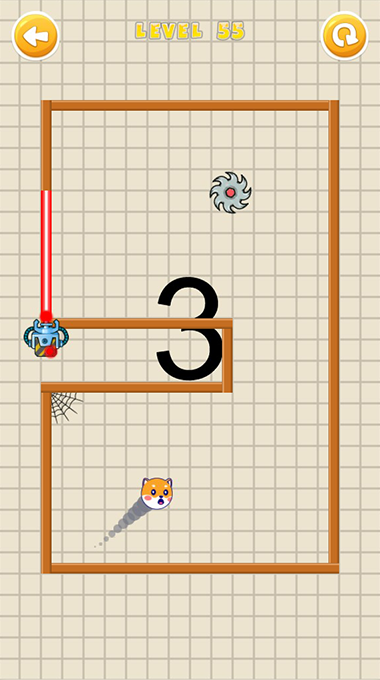 Rescue Dog Mobile Game Screenshot