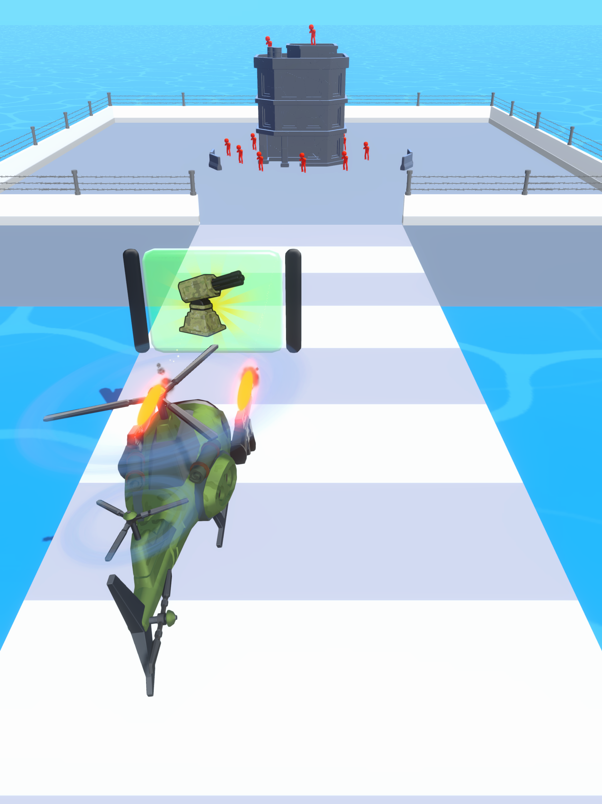 Helicopter Runner Game Screenshot