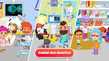 Captura de Tela do Jogo Pepi City: Hospital Life