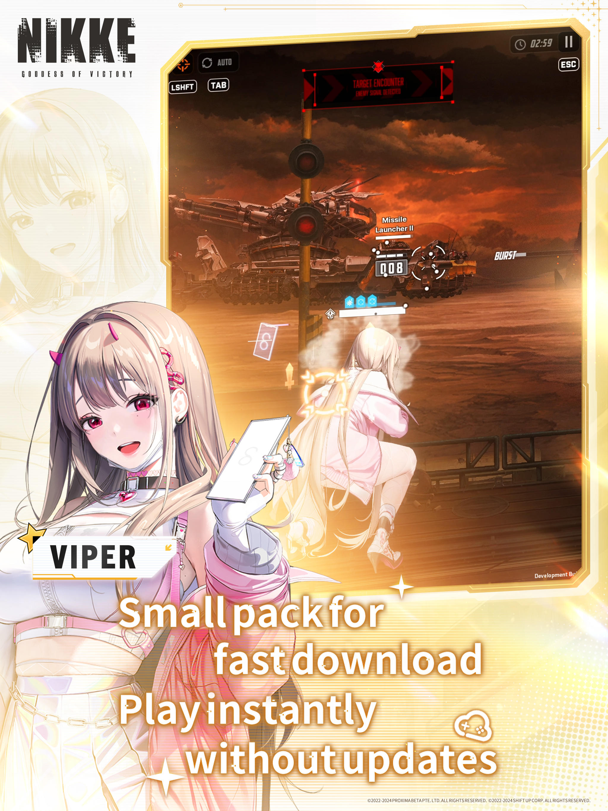GODDESS OF VICTORY:NIKKE CLOUD Game Screenshot