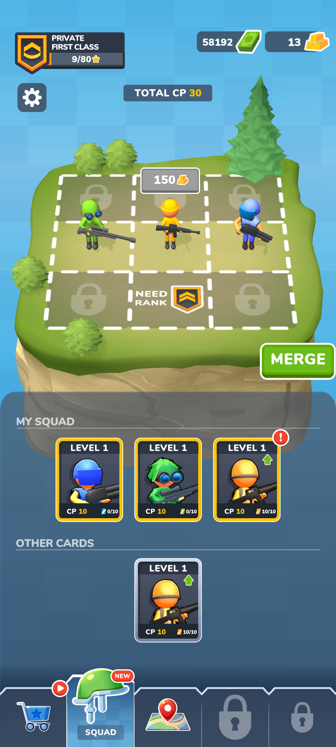 Screenshot of Army Warfare