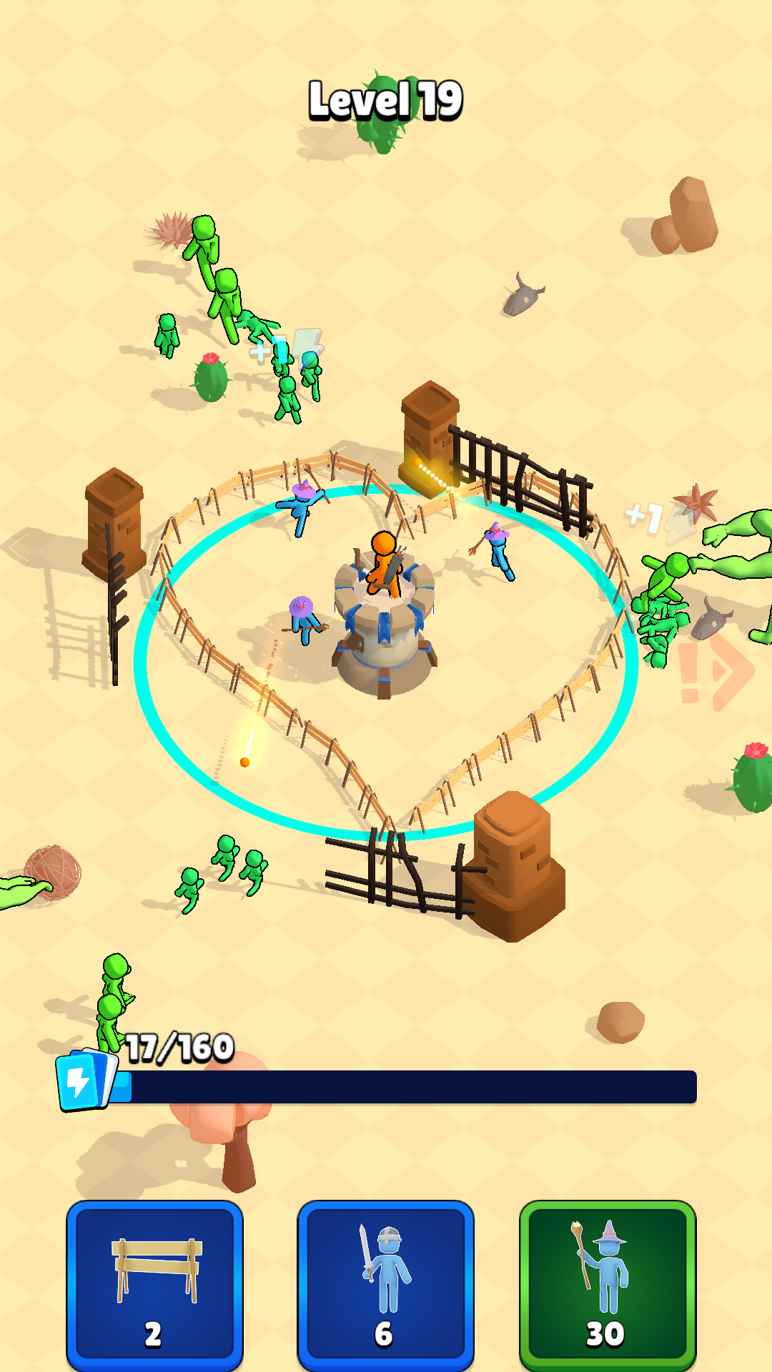 Archer Defense Game Screenshot