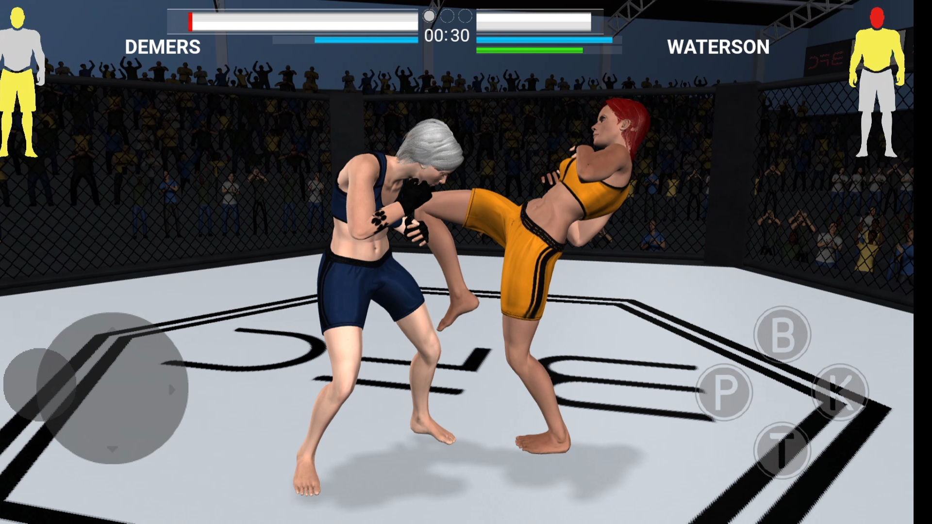 Brave MMA screenshot game