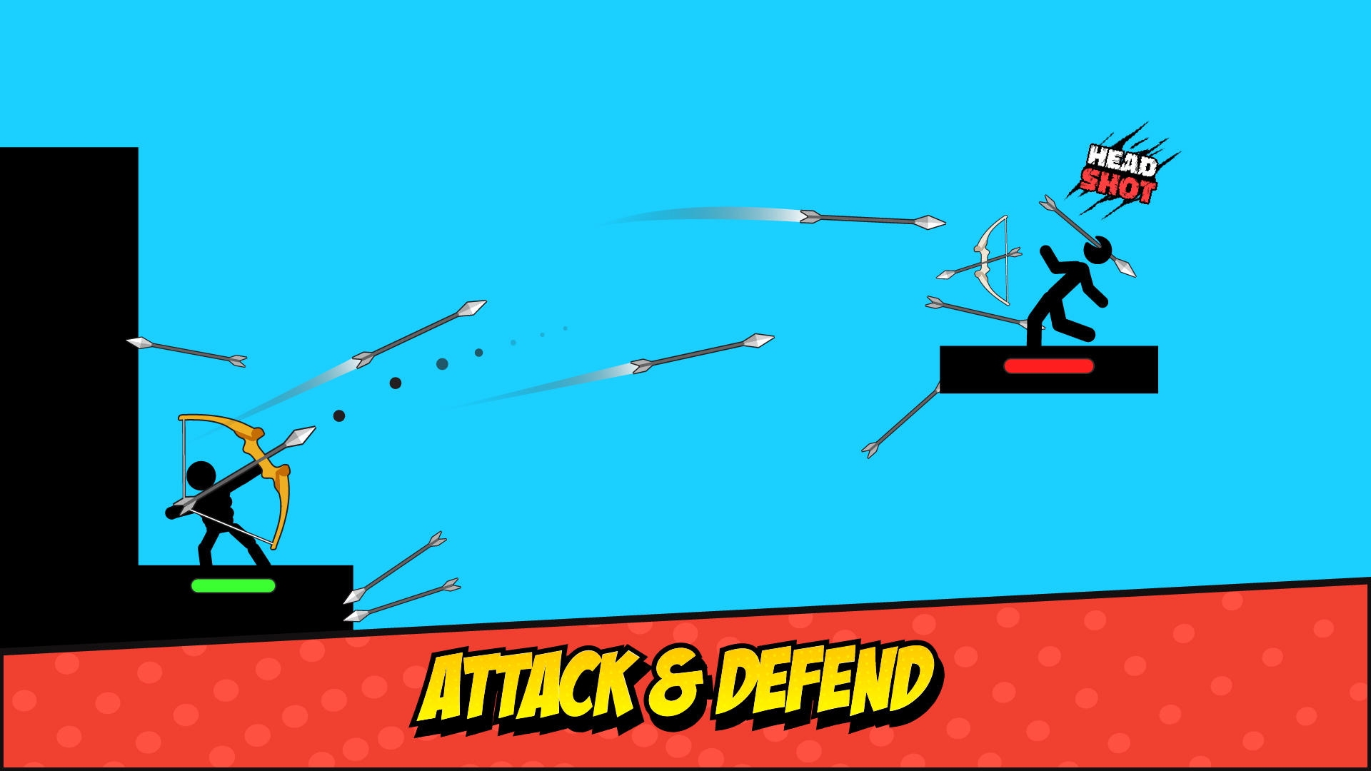 Ragdoll War: Epic Archer Game Screenshot