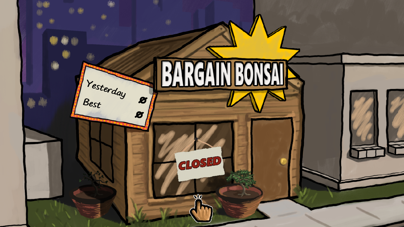 Bargain Bonsaiのキャプチャ