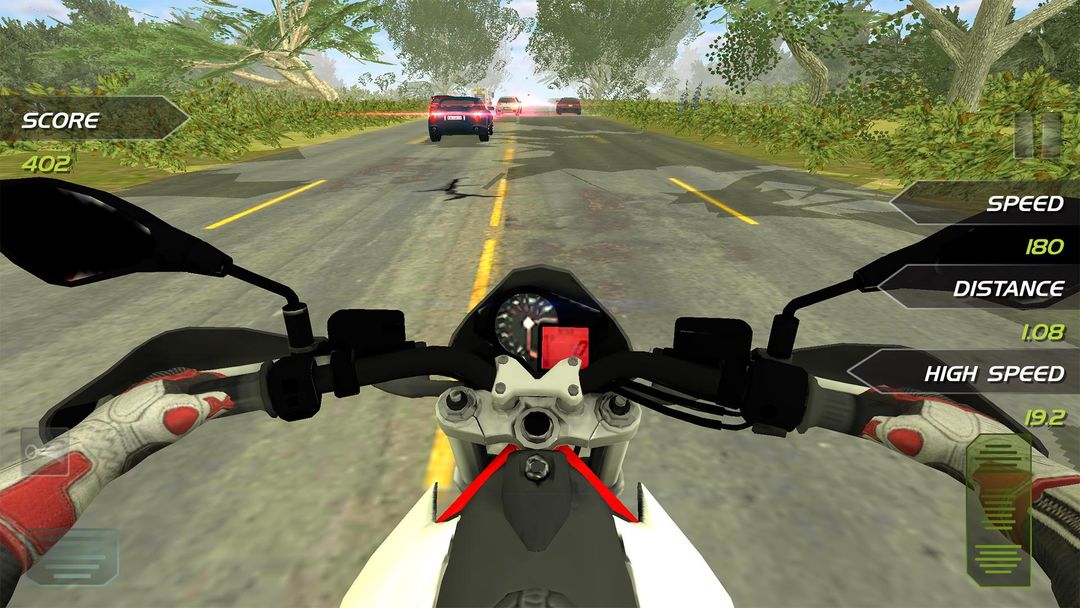 Highway Motorbike Rider 게임 스크린 샷