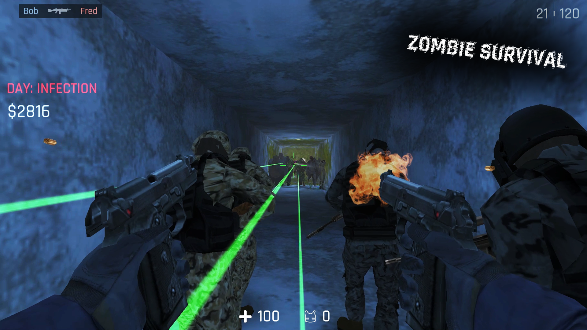 Kontra - Zombie Survival Game Screenshot