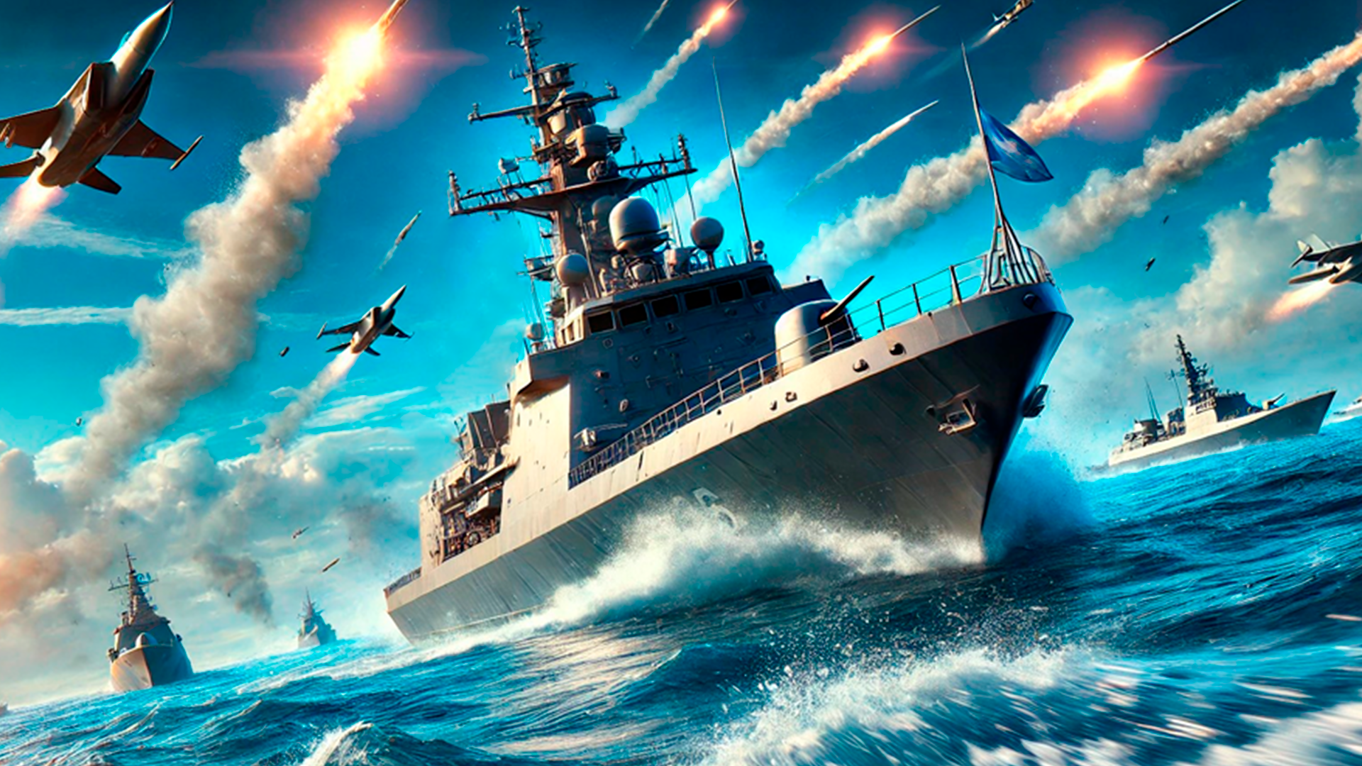 Banner of Force of Warships 