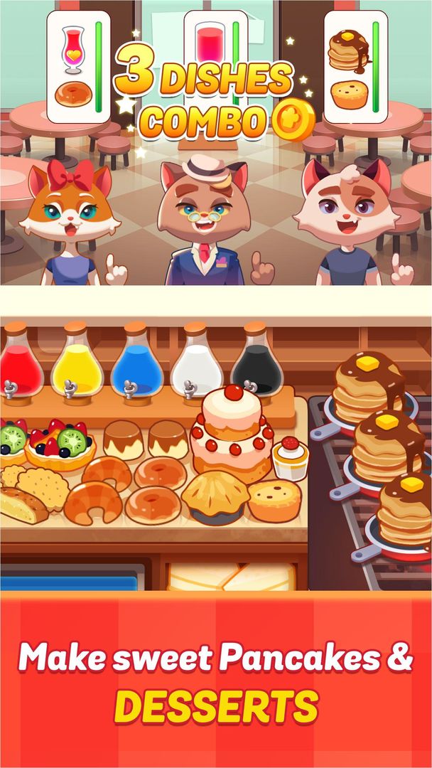 Cooking Cat Crazy : Tomcat Restaurant screenshot game