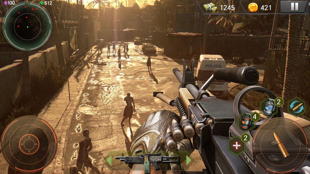Zombie Survival :Doomsday Killer Shooting 게임 스크린 샷