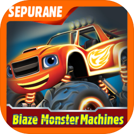 Blaze Light Truck Monster Machine Games